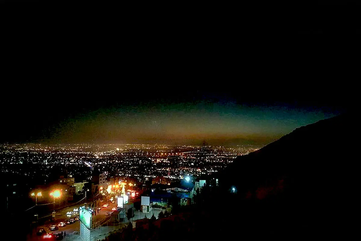 اتفاق خطرناک و عجیب در بام کرج + عکس