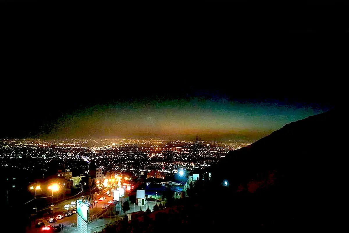 اتفاق خطرناک و عجیب در بام کرج + عکس