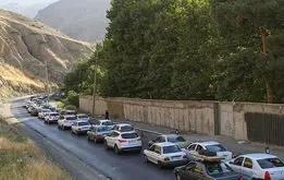 ترافیک سنگین در آخرین روزهای تابستان ۱۴۰۴