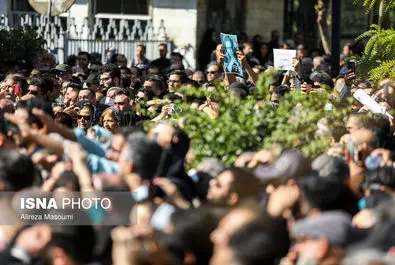 تشییع پیکر داریوش مهرجویی