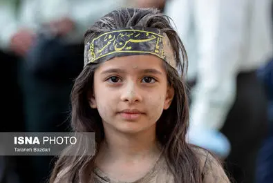 آیین «گل مالی »در روز عاشورا