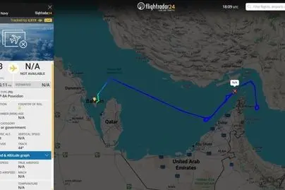 پرواز هواپیمای شناسایی آمریکا در نزدیکی سواحل جنوبی ایران