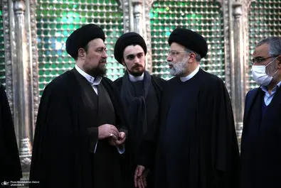 حضور تازه از «سید احمد» فرزند سید حسن خمینی در مقابل دوربین ها