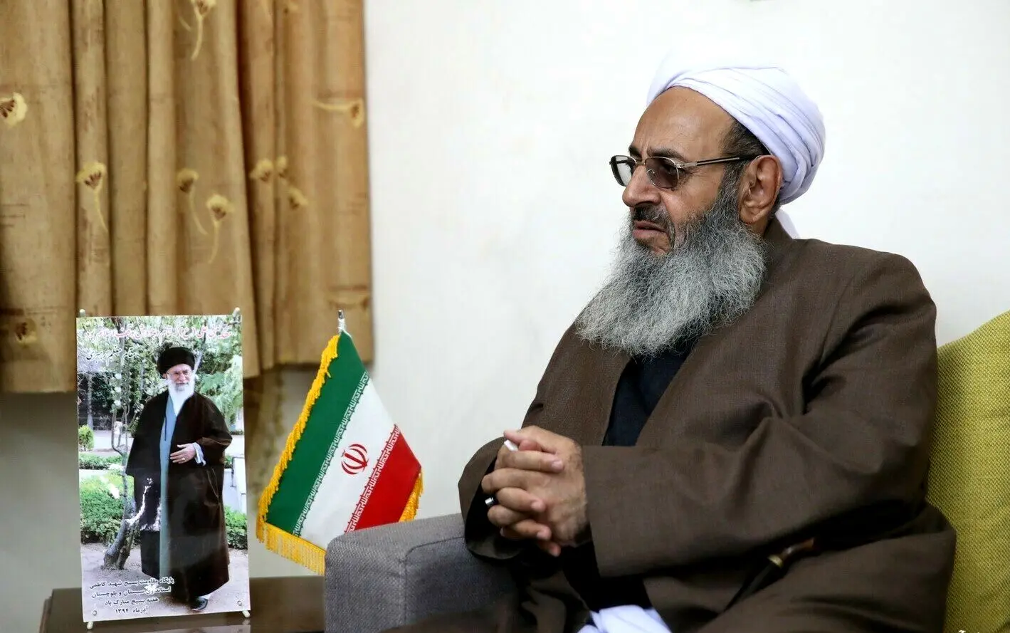 غیبت «مولوی عبدالحمید» در دیدار با نماینده رهبری + تصاویر