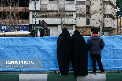 تشییع پیکرهای پاک ۲۰۰ شهید گمنام دفاع مقدس در تهران