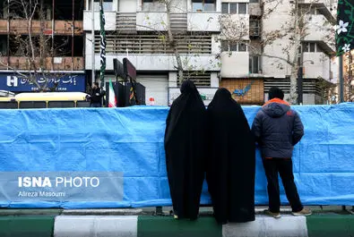 تشییع پیکرهای پاک ۲۰۰ شهید گمنام دفاع مقدس در تهران