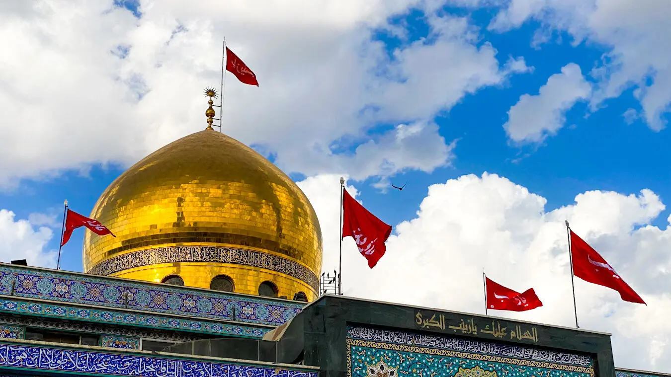  غارت حرم حضرت زینب(س) به دست شورشیان سوری +  فیلم