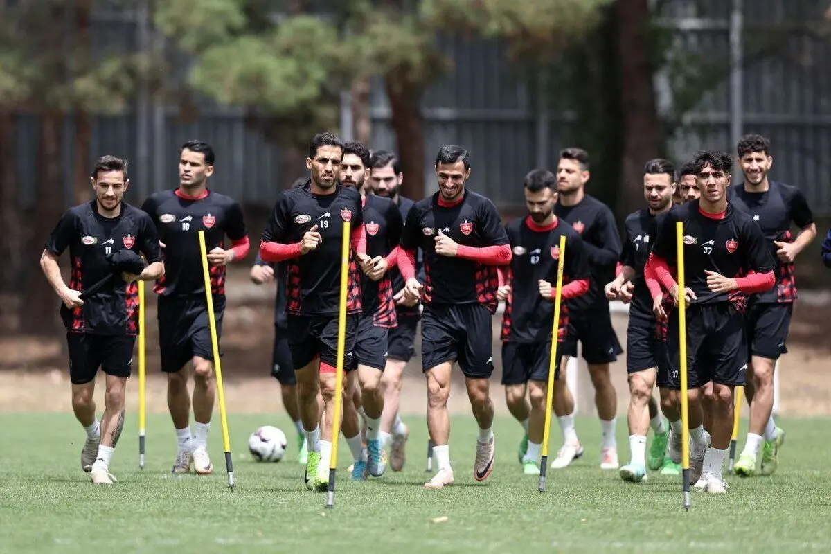 پرسپولیس تمرین کرد و راهی فرودگاه شد