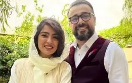 حرفهای جنجالی  سپند امیرسلمانی با همسرش مونا کرمی +فیلم