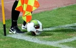 خداحافظی داور فوتبال در بازی تراکتور و پرسپولیس+فیلم