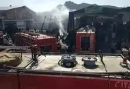 اولین تصاویر از سقوط یک فروند بالگرد در تره‌بار

