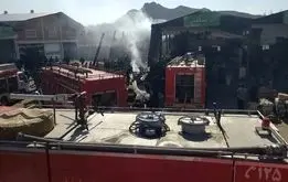 اولین تصاویر از سقوط یک فروند بالگرد در تره‌بار

