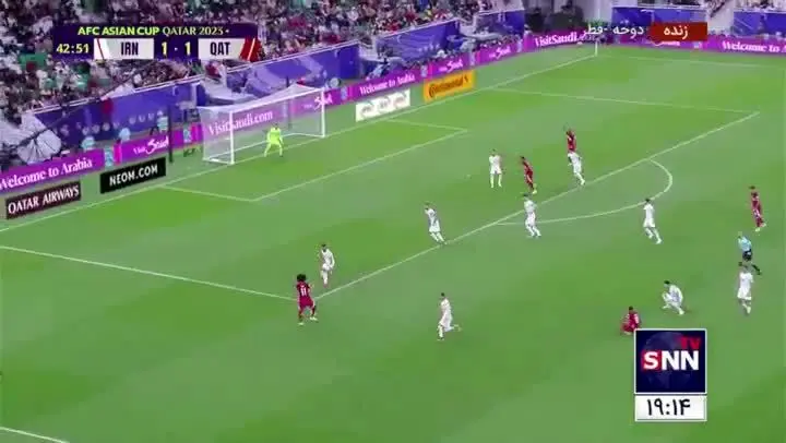 گل دوم قطر به تیم ملی ایران، قطر 2- ایران 1 / ویدئو