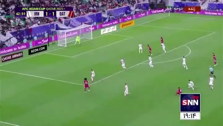 گل دوم قطر به تیم ملی ایران، قطر 2- ایران 1 / ویدئو
