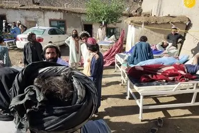 زلزله در افغانستان