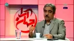 کارشناس تلویزیون از دولت بابت دلار ۳۳ هزار تومانی تشکر کرد