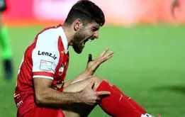 شوک به پرسپولیس؛ محمد عمری مصدوم شد