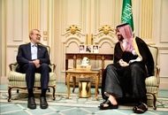 جزییات جدید از دیدار لاریجانی و بن‌سلمان در ریاض + فیلم