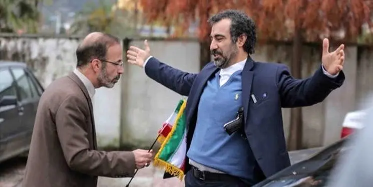 ویدئویی از پشت صحنه پایتخت پنج منتشر شد/حرکت عجیب محسن تنابنده

