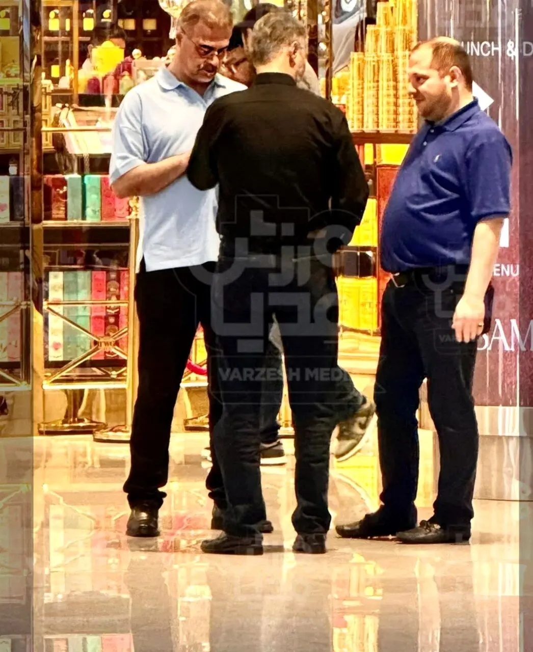 ​تصاویر لو رفته از مدیران استقلال در امارات

