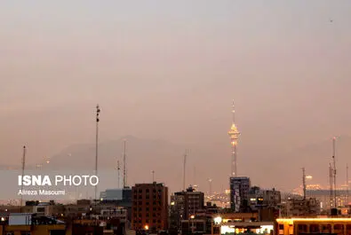 آلودگی شب‌های تهران