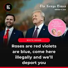 پیام صورتی ترامپ به مهاجران در روز ولنتاین!