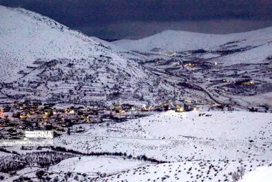 بارش برف کردستان