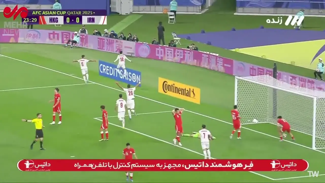 گل  ایران به هنگ کنگ توسط مهدی قایدی/ویدئو

