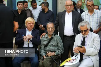 مراسم تشییع پیکر احمدرضا احمدی