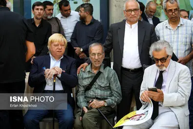 مراسم تشییع پیکر احمدرضا احمدی