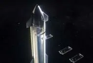 یک ماهواره استاترلینک در حال سقوط است