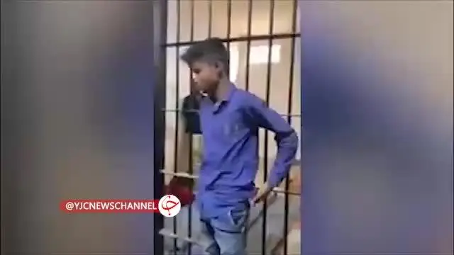 ببینید | فرار عجیب و غریب زندانی از سلول بازداشتگاه
