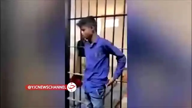 ببینید | فرار عجیب و غریب زندانی از سلول بازداشتگاه
