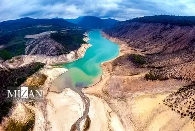 کمبود آب در بزرگترین سد مازندران