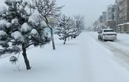 بالاخره در تهران برف بارید+فیلم