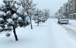 بالاخره در تهران برف بارید+فیلم