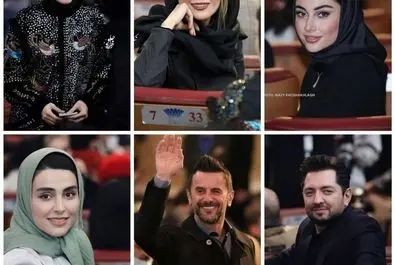  چهره های سینمایی در جشنواره فیلم فجر