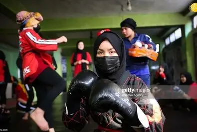 هنر رزمی ووشو دختران افغان