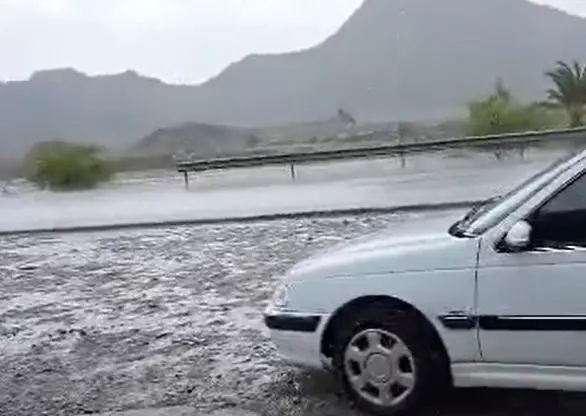 بارش شدید باران در سیستان و بلوچستان خبرساز شد +فیلم