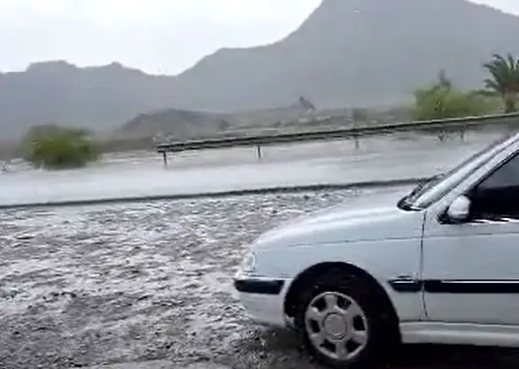 بارش شدید باران در سیستان و بلوچستان خبرساز شد +فیلم