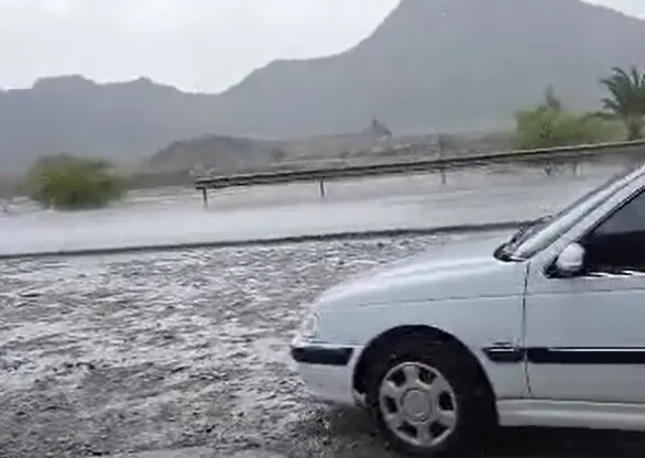 بارش شدید باران در سیستان و بلوچستان خبرساز شد +فیلم