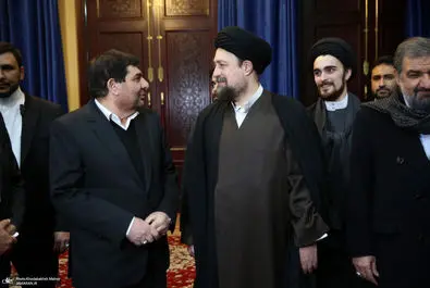 حضور تازه از «سید احمد» فرزند سید حسن خمینی در مقابل دوربین ها