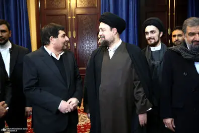 حضور تازه از «سید احمد» فرزند سید حسن خمینی در مقابل دوربین ها