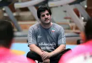 تصاویر واکنش‌برانگیز از رسول خادم در زورخانه + فیلم