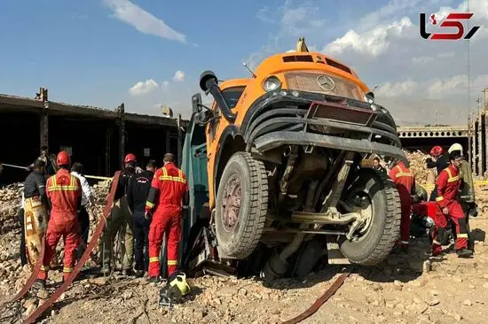 فروریزش زمین در بزرگراه لشکری تهران چند کشته برجای گذاشت