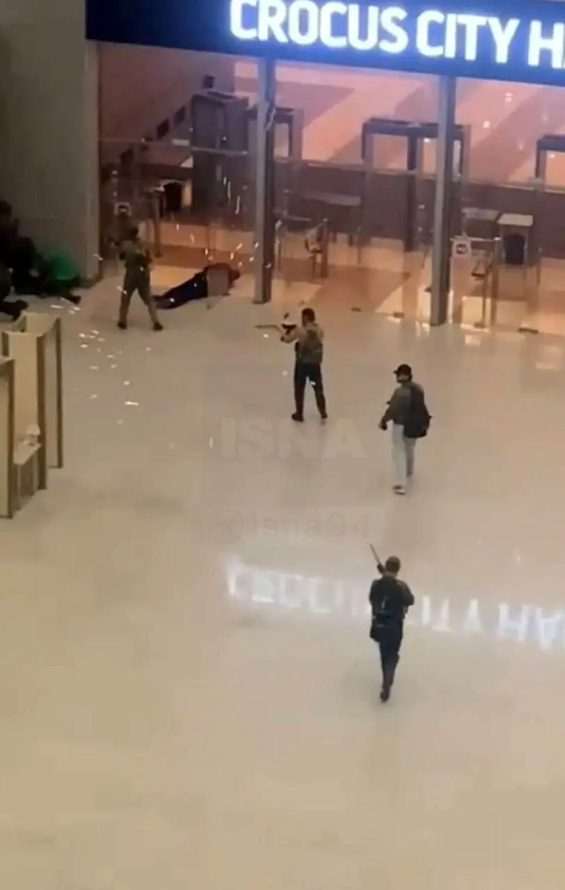 ۴ عامل حمله به تالار کنسرت مسکو در یک قاب
