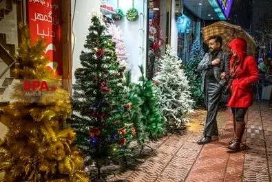 «کریسمس» در تهران |عکس
