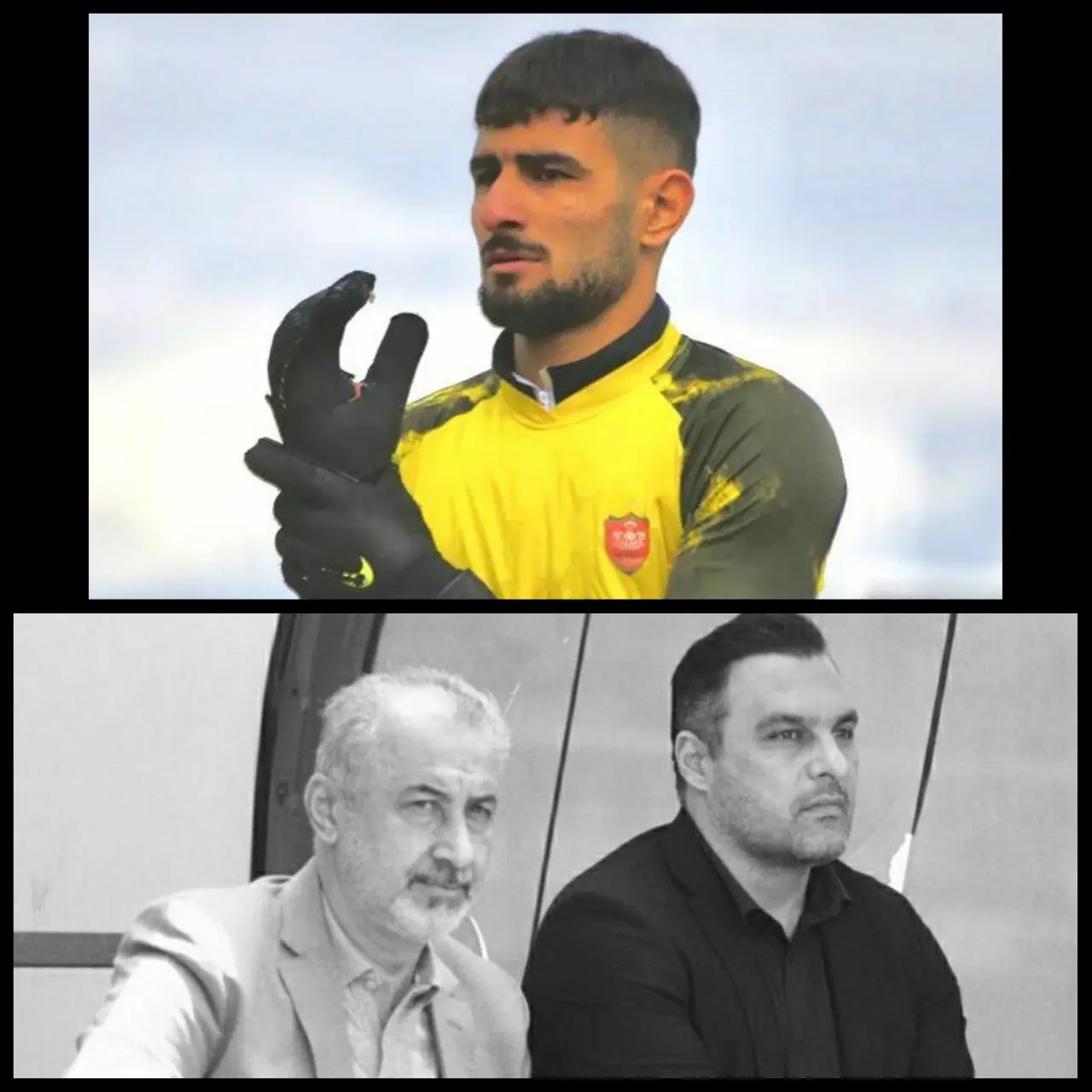 یحیی گل محمدی با گلر پرسپولیس به درویش اعتراض کرد