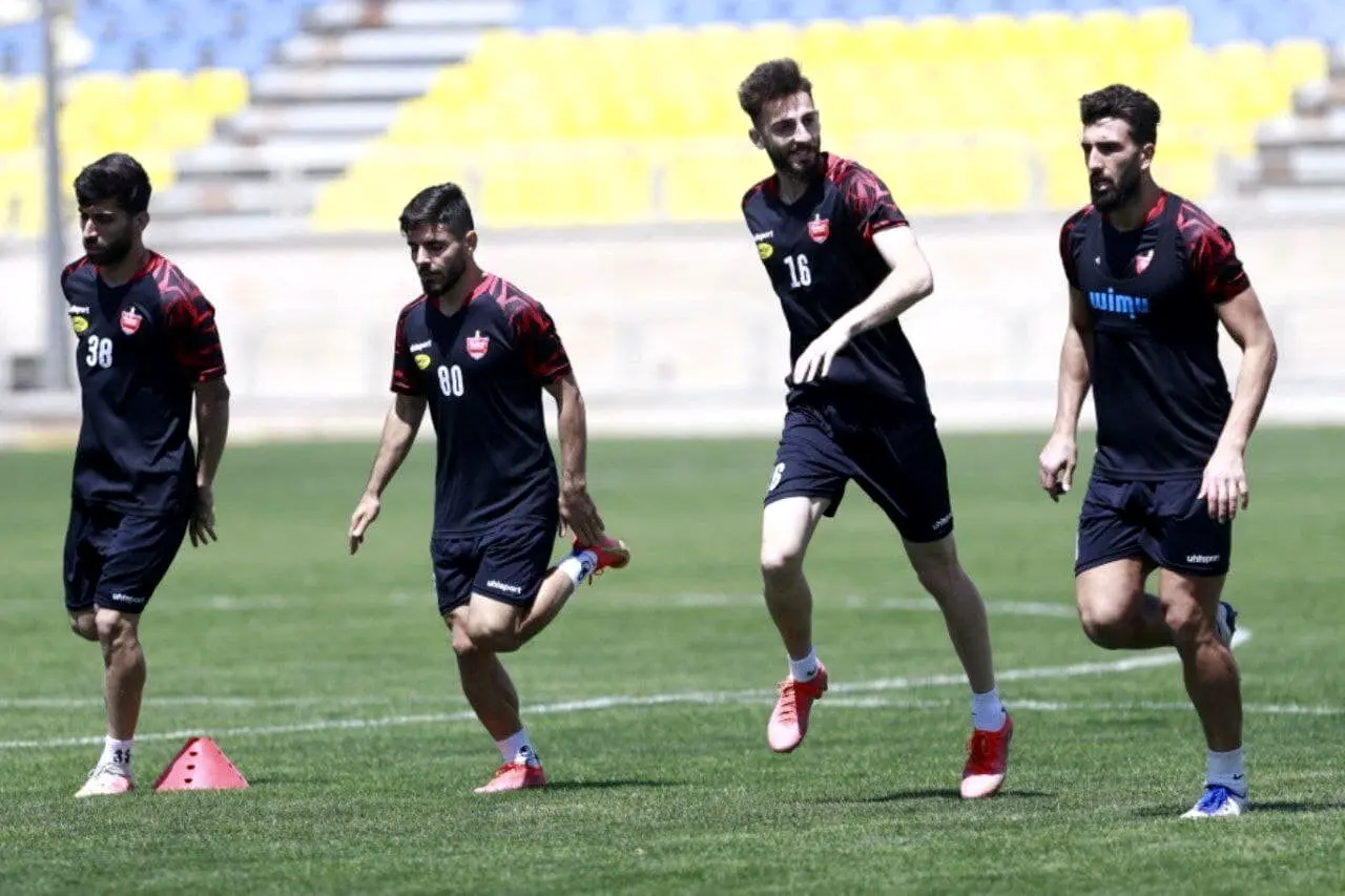 اولین تمرین  پرسپولیس در فصل جدید ساعت 18  امروز