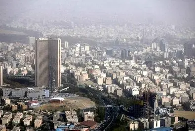  گرد و غبار شدید تهران را تیره کرد